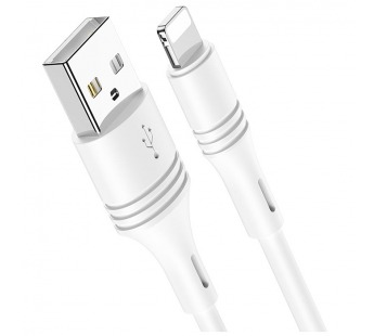 Кабель USB -Apple Lightning BOROFONE BX43 белый 1м#405874