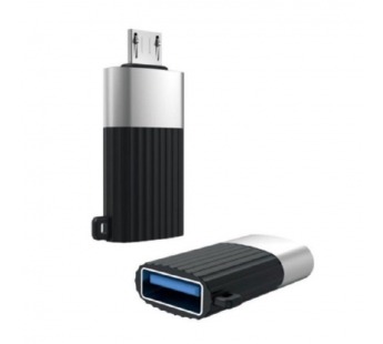 Адаптер XO NB149-G, (USB 2.0-Micro) черный#1402761