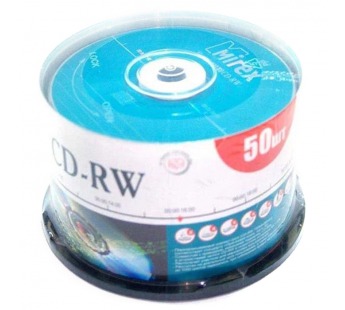 Диск MIREX CD-RW 700Мб 4X-12X Cake box 50 (50/300)#407091