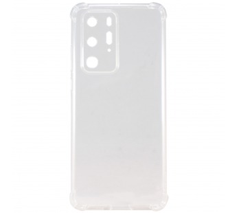 Чехол-накладка противоударный для Huawei P40 Pro прозрачный#410717