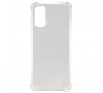 Чехол-накладка противоударный для Samsung Galaxy S20 прозрачный#411121