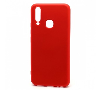 Чехол-накладка Silicone Case NEW ERA для Vivo Y12/Y17 красный#407335