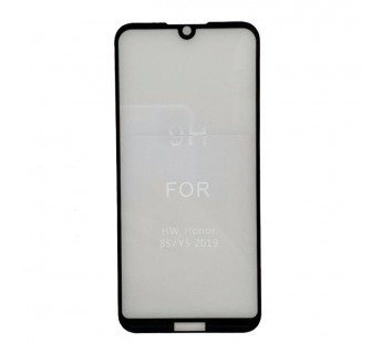 Защитное стекло Honor 8S/8S Prime/Huawei Y5 (2019) 5D (тех упаковка) 0.3mm Черный#1654894