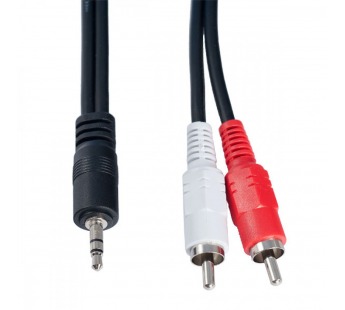 Кабель PERFEO  Jack 3.5 мм вилка - 2xRCA вилка, длина 3 м. (J2004)#2117090