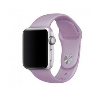 Ремешок Watch Series 42/44/45/49 мм силиконовый сиреневый#2063553