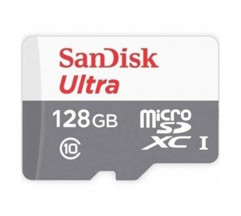 Карта памяти MicroSD 128GB SanDisk Class 10 Ultra Light UHS-I (100 Mb/s) без адаптера#2093716