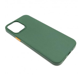 Чехол iPhone 12 Pro Max (6.7) Силикон Cherry Темно-Зеленый#419873