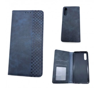 Чехол Samsung A70/M70S (2019) Книжка Wallet Кожа Темно-Синий#443922