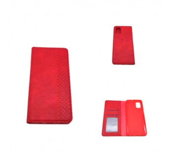 Чехол Samsung M51 (2020) Книжка Wallet Кожа Красный#428615