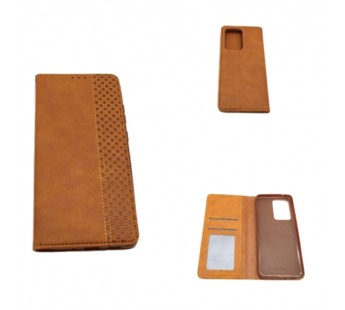 Чехол Samsung S20 Ultra (2020) Книжка Wallet Кожа Коричневый#428527