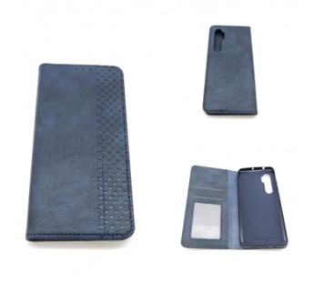 Чехол Xiaomi Mi Note 10 Lite (2020) Книжка Wallet Кожа Темно-Синий#444124