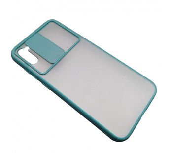 Чехол Samsung A11/M11 (2020) Матовый Slide Camera Зеленый#2101122