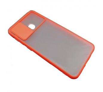 Чехол Samsung A20/A30/M10S (2019) Матовый Slide Camera Красный#2101124