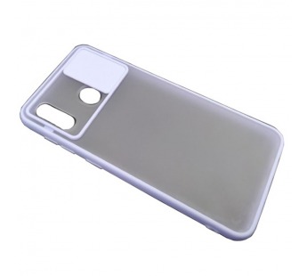 Чехол Samsung A20/A30/M10S (2019) Матовый Slide Camera Фиолетовый#2101127