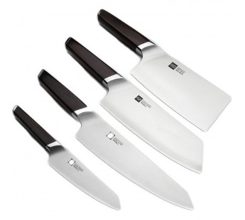 Набор кухонных ножей Xiaomi Huo Hou Fire Kitchen Steel Knife Set с подставкой (6 предметов)#412843