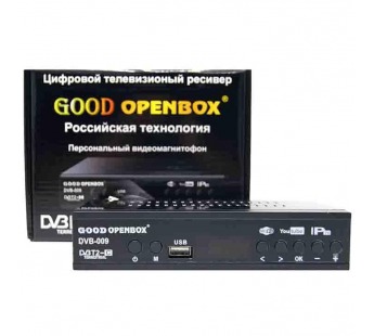Цифровая ТВ приставка DVB-T2 OPENBOX DVB-009 (Wi-Fi) + HD плеер#1850425