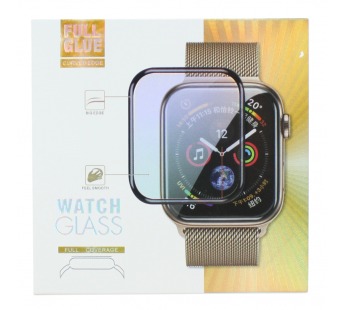 Защитное стекло для Apple Watch 42mm черное#414542