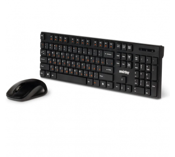 Набор Smartbuy ONE SBC-240385AG-K, черный, клавиатура+мышь беспроводные (1/20)#1785681