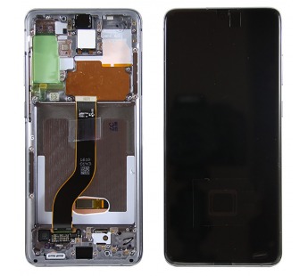 Дисплей для Samsung G985F (S20+) модуль Серый - Ориг#444328