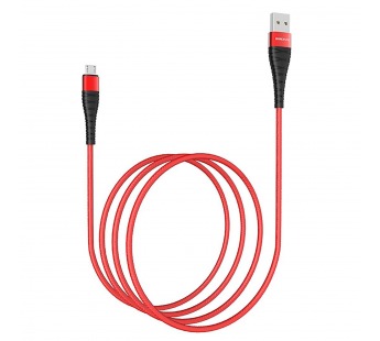 Кабель USB - micro USB Borofone BX32 Munificent (red)#1974240