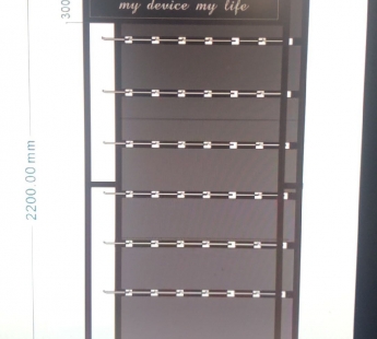 Фирменный стеллаж DiForce (220высота*100ширина)#1816277