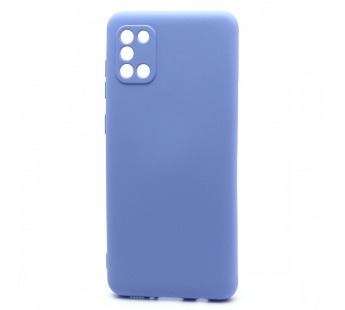 Чехол-накладка Silicone Case NEW ERA для Samsung Galaxy A31 голубой#414986