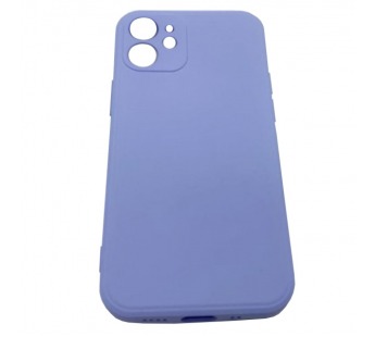 Чехол iPhone 12 Mini (5.4) Microfiber Лаванда#419217