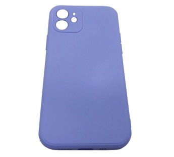 Чехол iPhone 12 (6.1) Microfiber Лаванда#419223