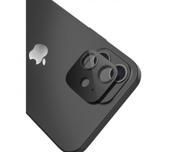 Защитное стекло Hoco A18 для камеры iPhone12 mini, цвет черный#416469