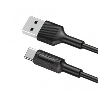 Кабель USB - Type-C Borofone BX1 EzSync (black)#416915