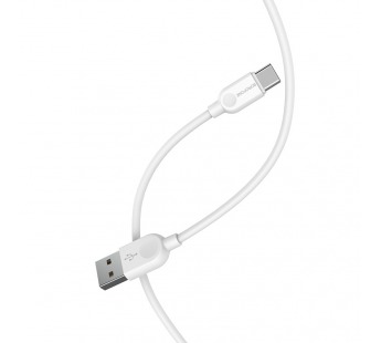 Кабель USB - Type-C Borofone BX14 LinkJet, 100 см, (white)#1629707