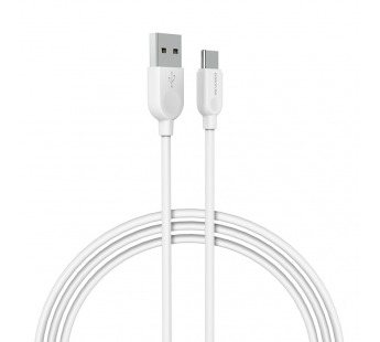 Кабель USB - Type-C Borofone BX14 LinkJet, 100 см, (white)#1629711