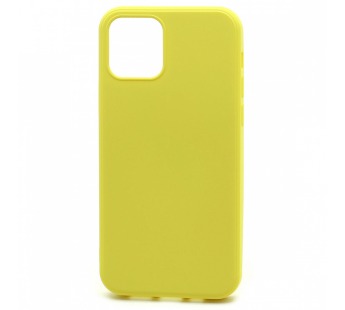 Чехол-накладка Silicone Case NEW ERA для Apple iPhone 12 mini желтый#420272