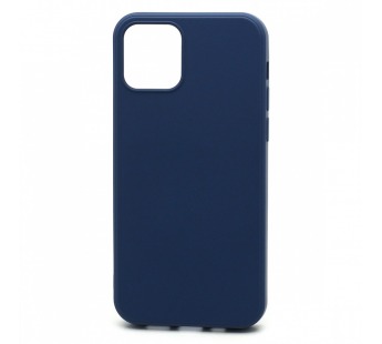 Чехол-накладка Silicone Case NEW ERA для Apple iPhone 12 mini синий#420259