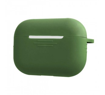 Чехол - силиконовый для кейса Apple AirPods Pro (pine green)#418833