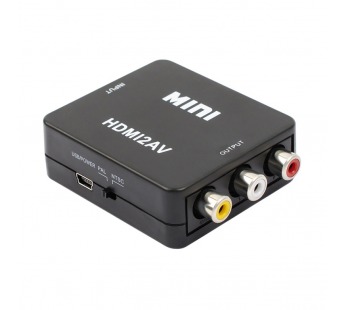Конвертер VIXION AD32 HDMI (F) - RCA (F) (черный)#447768