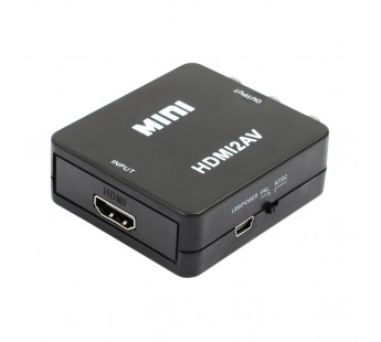 Конвертер VIXION AD32 HDMI (F) - RCA (F) (черный)#447767