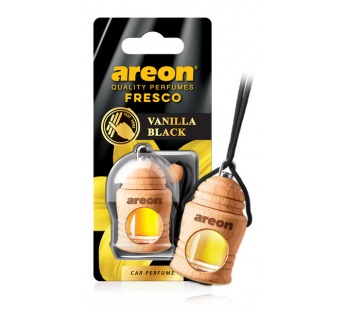 Ароматизатор AREON "FRESCO" Vanilla Black (Ванила блэк)#421951