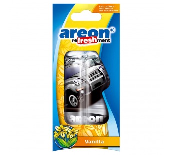 Ароматизатор гелевый AREON "REFRESHMENT LIQUID" Vanilla (Ваниль)#1728862