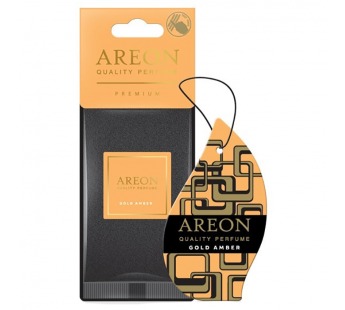 Ароматизаторы AREON "Premium" Gold Amber (Голд Амбер)#1728855