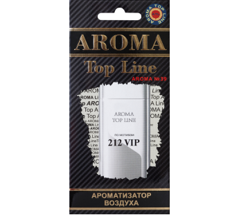 Ароматизатор AROMA TOP LINE парфюм Carolina Herrera 212 Vip  муж#424822