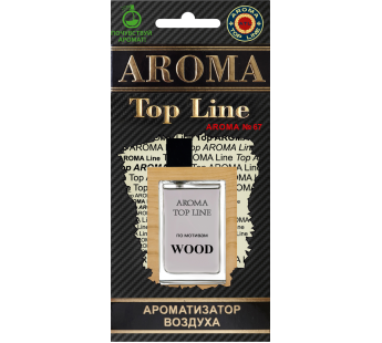 Ароматизатор AROMA TOP LINE парфюм Wood муж#425444