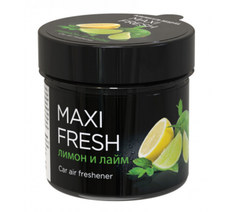 Ароматизатор "MAXIFRESH" банка Лимон и лайм 100гр#423570