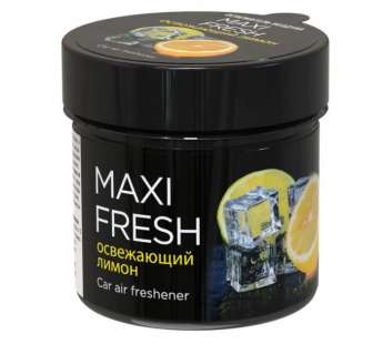 Ароматизатор "MAXIFRESH" банка Освежающий лимон 100гр#423611