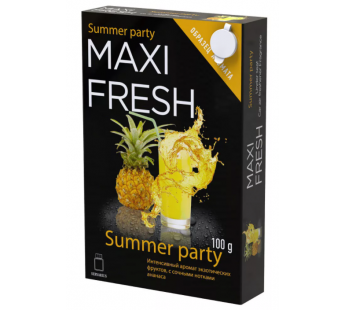 Ароматизатор под сиденье "MAXIFRESH" Summer Party 100гр#423674