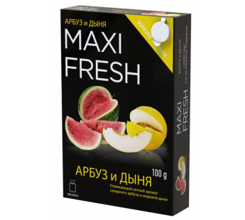 Ароматизатор под сиденье "MAXIFRESH" Арбуз и Дыня 100гр#423672