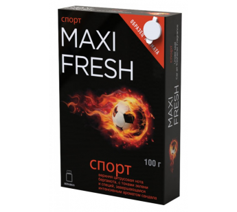 Ароматизатор под сиденье "MAXIFRESH" Спорт 100гр#423646