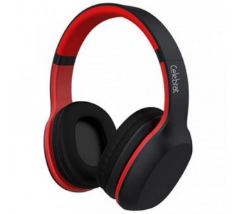 Накладные Bluetooth-наушники Celebrat A18 (red)#421880