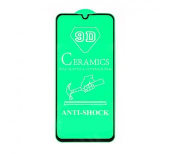 Защитное стекло-плёнка Honor 30i/Huawei Y8p/P Smart S (2020) Черное#2070362