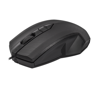 Мышь оптическая Defender Guide MB-751 черный, USB, проводная, 3 кнопки, 1000 dpi, блистер#422027